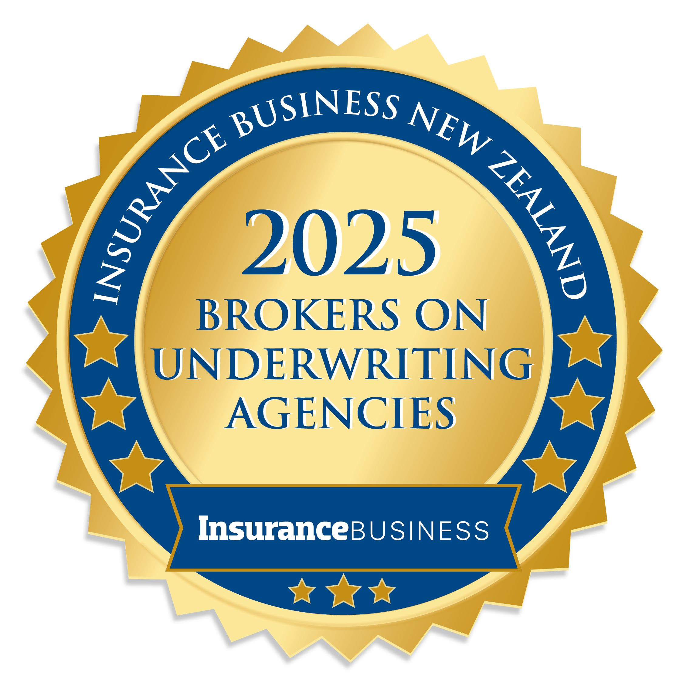 IBNZ Brokers on Underwriting Agencies 2025 Gold